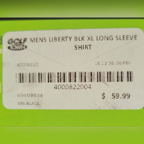 Mens Longsleeve Golf Polo - Picture 4 of 4